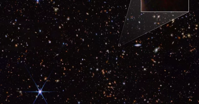 La scoperta di James Webb della galassia più lontana mai osservata