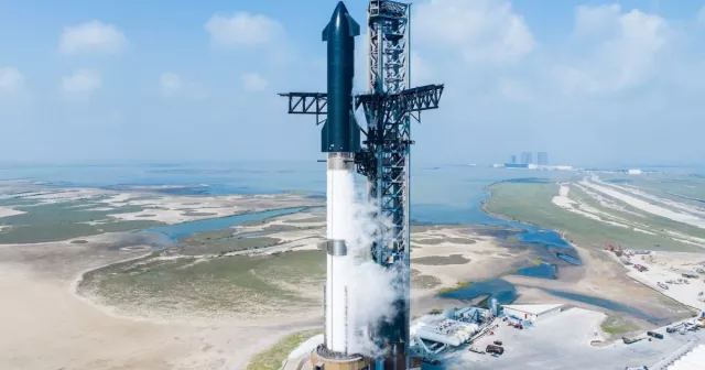 Le foto di SpaceX mostrano un importante test di pre-volo del Starship