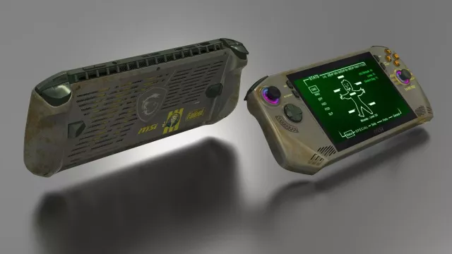 Il MSI Claw 8 AI+ è la prima console da gioco portatile Lunar Lake, disponibile anche in versione a tema Fallout