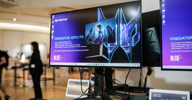 Acer torna in gioco nella lotta dei monitor da gioco con una vendetta